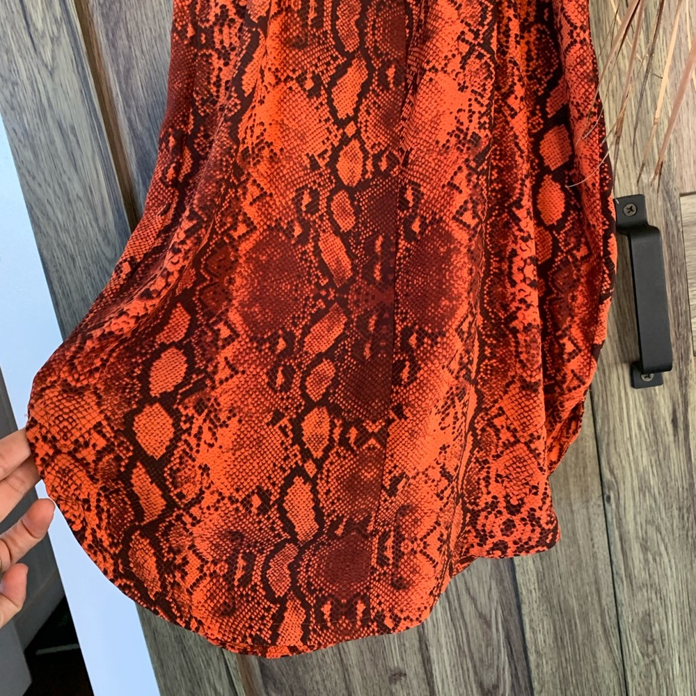 Acacia Silk Python Puunene Dress - image 5